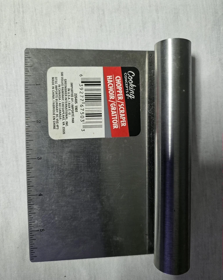 Cooking Concepts Chopper/scraper With Inch Markings Stainless Steel - Image 2 of 4