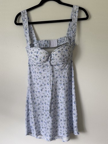 Rumored Mini Dress with Open Back 