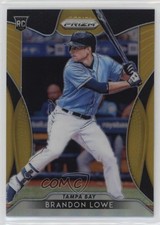 2019 Panini Prizm Gold Prizm 2/10 Brandon Lowe #64 4f5