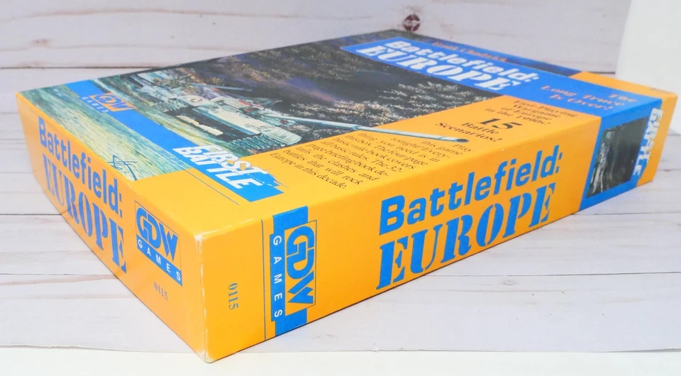 GDW Games: Battle for Europe, First Battle Series Game, Completo Sin perforar Foto 3 de 4