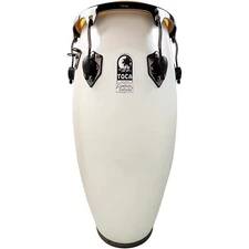Toca Custom Deluxe Fiberglass Conga Margarita Blanca 11 in.