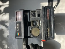 Polaroid Sun 660 Autofocus Vintage Instant Film Camera Black