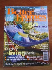 MAGAZINE BETTER HOMES AND GARDENS DECEMBER 2001  GREAT * MUST SEE **