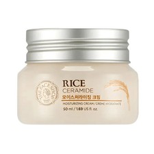 The Face Shop Rice & Ceramide Moisturizing Cream 50ml - Fast UK Dispatch
