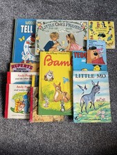 Vintage Children’s  Books Bundle X 12 Pre School Bedtime Stories C9