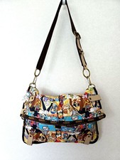 Rare tokidoki for LeSportsac Shoulder Bag Pirate Pop Multicolor Print CB