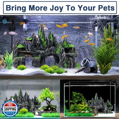 Large Aquarium Decorations Aquarium Decorations Large GOLOMOZ