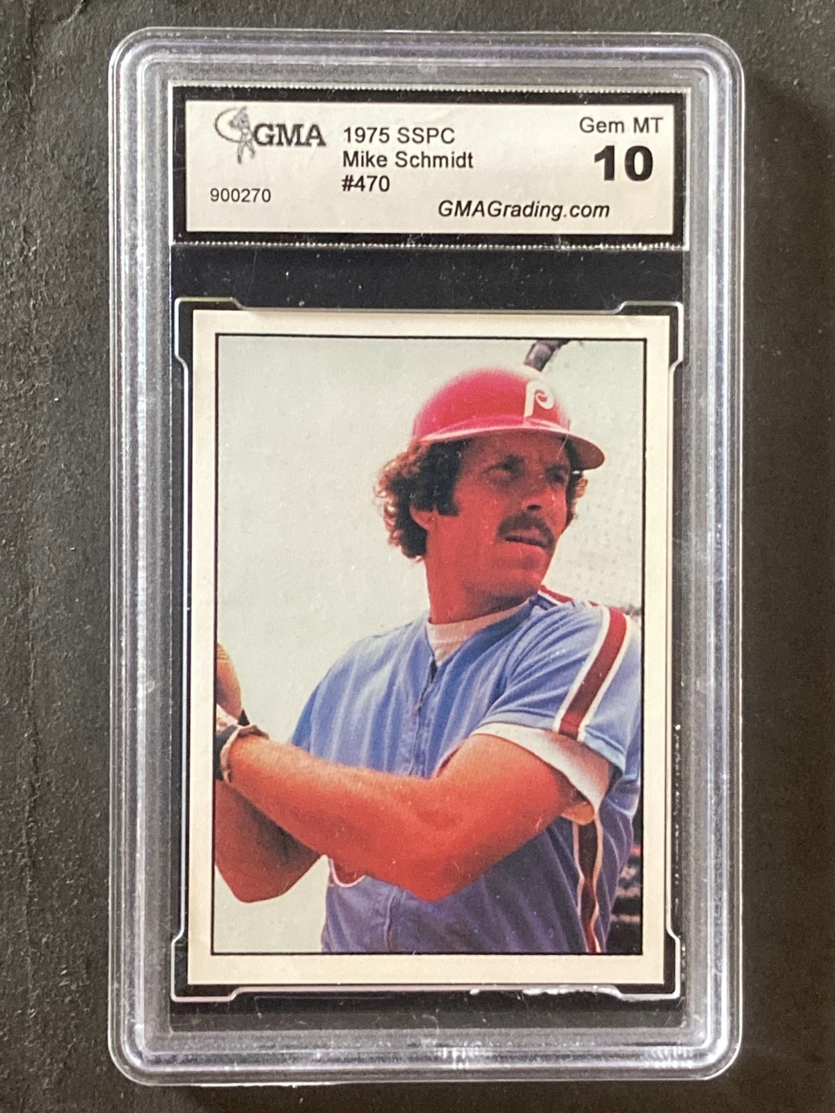 1975 SSPC #470 Mike Schmidt GMA 10