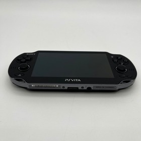 Sony PlayStation Vita PCH-1000 OLED Handheld Console Crystal Black with Cable