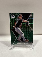 2021 Panini Mosaic #262 Ryan Weathers Mosaic Green