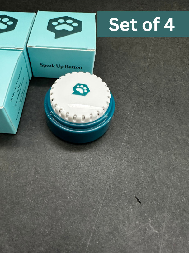 FluentPet  Buttons - Set of 6 - Recordable  - Louder & Clearer – SpeakUp