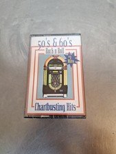 50's  60's Rock n Roll Chartbusting Hits Cassette 1992 Metacom NEW 