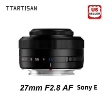 TTArtisan AF 27mm F2.8 APS-C Autofocus Mirrorless Camera Lens for Sony A6400 A7I