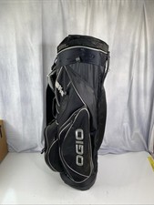 Ogio Black 15 Way Cart Golf Club Bag Shoulder Strap Model: Syncro