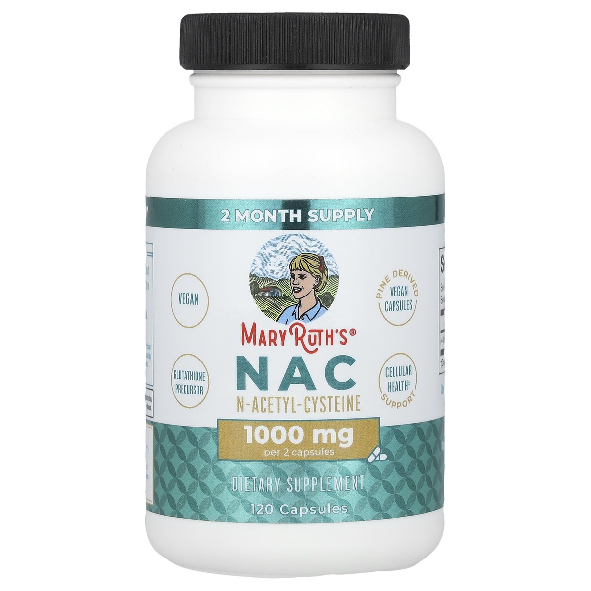 glutathione precursor nac NAC, 120 Capsules (500 mg per Capsule)