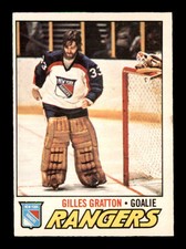 1977 O-Pee-Chee NHL #207 Gilles Gratton  NM/NM+ X3293127