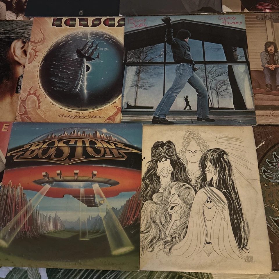 LOT 25 VINYL LP ALBUM 70s Rock Grateful Dead Boston Styx Kansas CSN AerosmithVG+ - Image 4 of 4