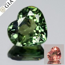 GIA FULL CERTIFIED 0.58ct VS Natural Yellowish Green Alexandrite Sri-Lanka