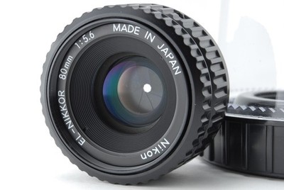 Late [N MINT] Nikon EL Nikkor 80mm F5.6 N Enlargement Lens in BOX