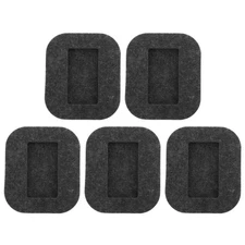 5 Pcs Furniture Cups for Hardwood Floors Non Slip Pads Felt Wheels
