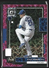 Kyle Hendricks 2022 Donruss Optic #175 Pink Velocity Prizm Chicago Cubs SN