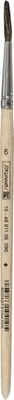 Brunnen 104891106 Environmentally Friendly Hair Stroke Width Sable Brushes No 6)