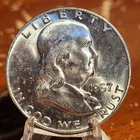 BU 1957 D Franklin Half Dollar UNCIRCULATED 90% Silver