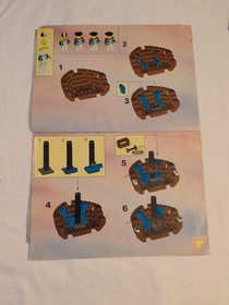 Vtg Lego Pirates Caribbean Clipper (6274) Instruction Manual Booklet Only