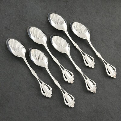 Noritake Flatware Christine スプーン6個セット Noritake CHRISTINE EPNS Silverplate 5 1/4