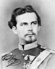 Repro-Autogramm - Ludwig II Bayern - 11,4 x 1...
