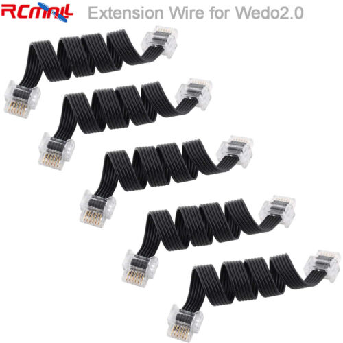 5 pièces pièces câble d'extension filaire 230 mm MOC pièces bloc technique pour hub USB Wedo 2.0 - Photo 1/4