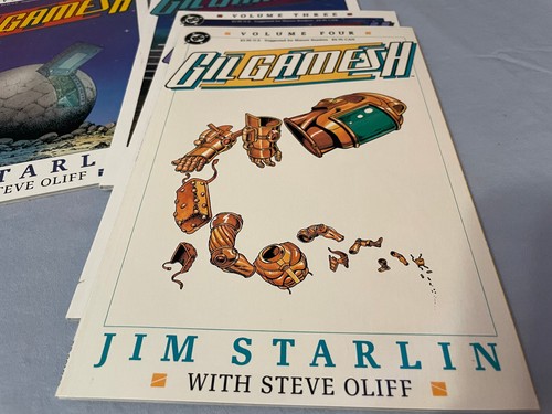 MINT GILGAMESH Jim Starlin with Steve Oliff Volume 1-4 (1989, DC Comics) - Picture 5 of 6