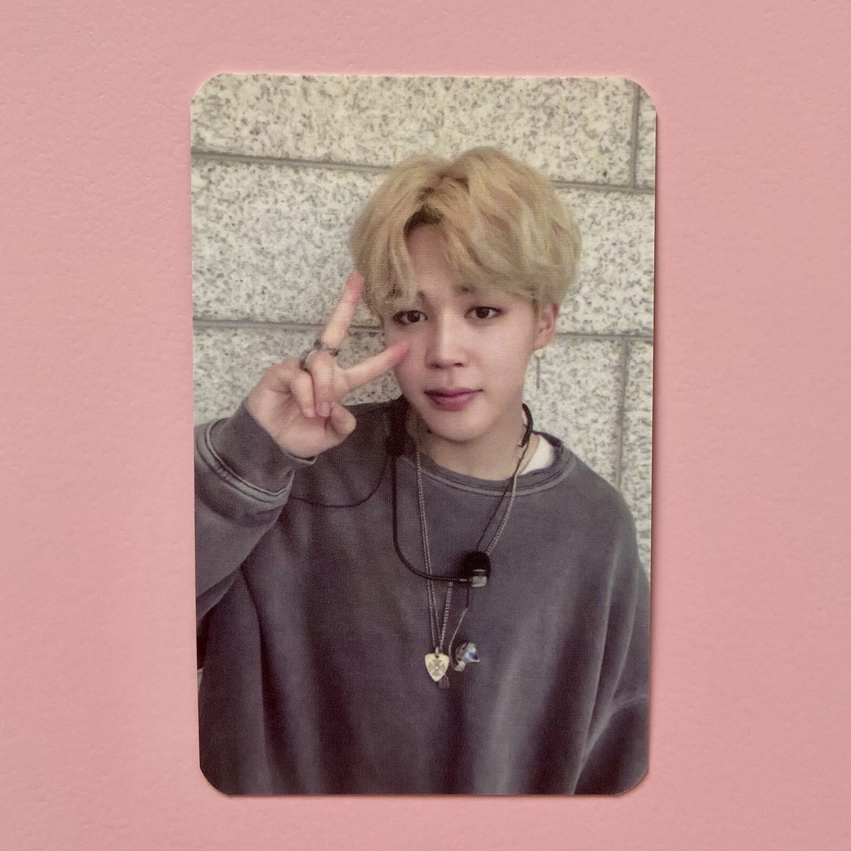 Unofficial BTS Jimin Memories of 2017 blu ray photocard