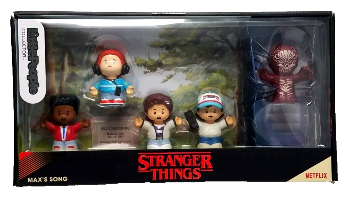 Stranger Things Little People Max's Song Collector Set Fisher