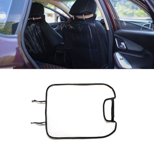 1x Car Care Seat Back Protector Cover for Children Baby Kick Mats Protect Clear - Picture 3 of 8