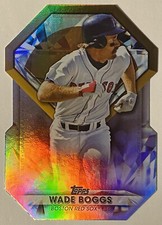 2022 Topps Baseball Diamond Greats Die Cut Card #DGDC-29 Wade Boggs Red Sox