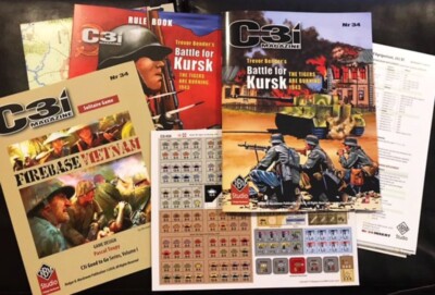 NEW, C3i #34, w/ all inserts & Battle for Kursk: The Tigers Are Burning 1943