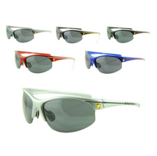 XS Extreme Sport Sunglasses Baseball Golf Half Plastic Frame Dark Lenses For Men