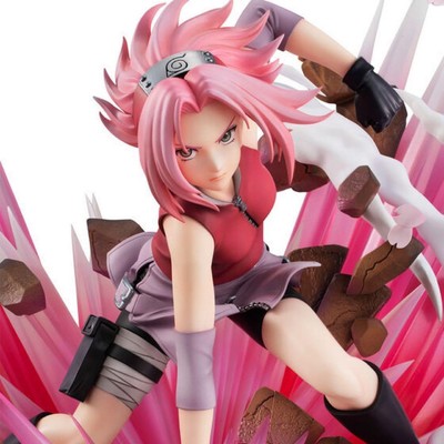 Megahouse Naruto Gals DX Shippuden Sakura Haruno Ver.3 Figure | eBay display picture 1