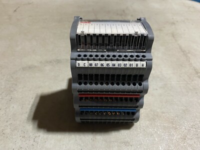 1x ABB 1SNA631080R2000 Terminal Contact Block BOM-8/SS/TSL-PI, NOS unused