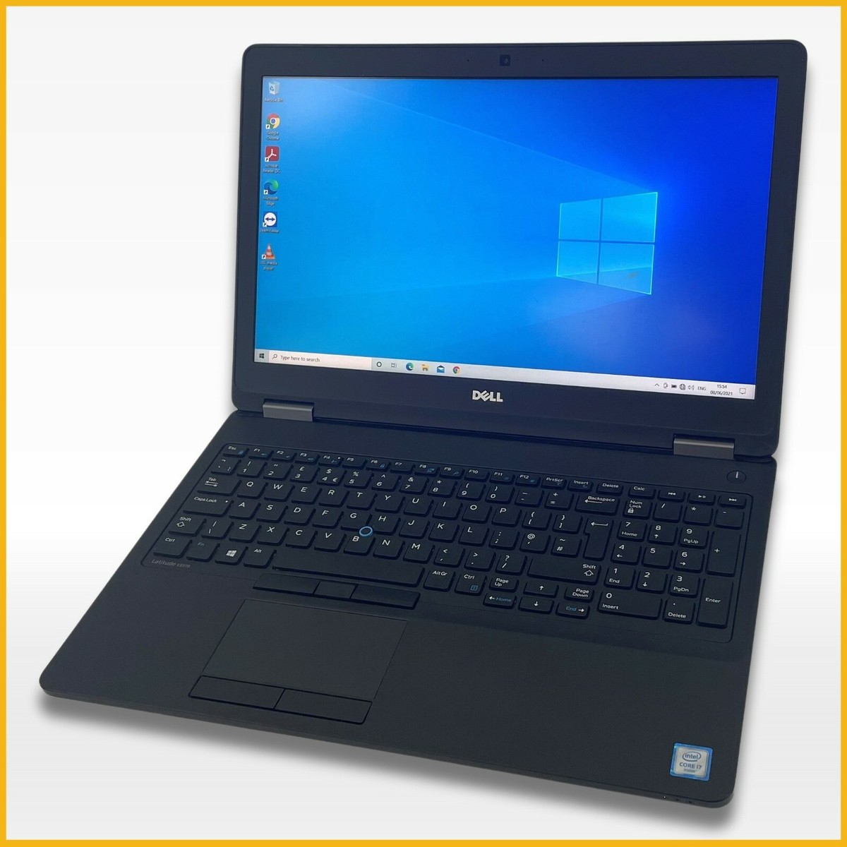 Dell Precision 3510 Core i7-6820HQ 2.70GHz 16GB Ram 256GB SSD FHD