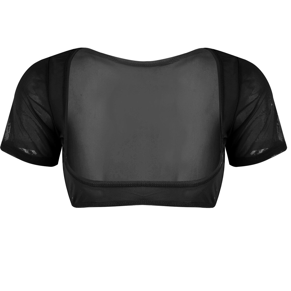 Women Cotton Crop Top Sexy Ladies Lingerie Cut Out Short Tank T-shirt Vest  Bra 