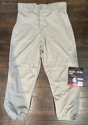 Pantalon Baseball Franklin Sports - Gris - Jeunesse Taille XL - Neuf Avec Défaut