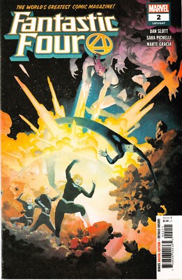 FANTASTIC FOUR #2 (2018) SLOTT / PICHELLI ~ ESAD RIBIC COVER ~ UNREAD NM
