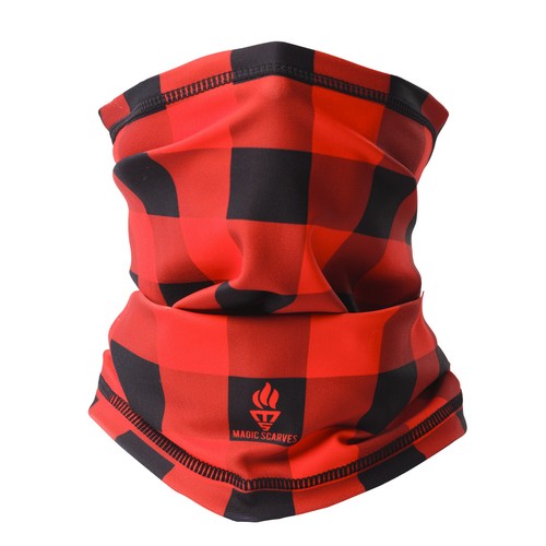 Windproof Biker Balaclava Neck Warmer Tube Scarf Snood Motorcycle Bandana - Picture 94 of 140