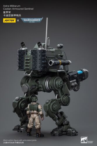 1/18 JoyToy War Hammer 40K Astra Militarum Cadian Armoured Sentinel - Picture 5 of 15