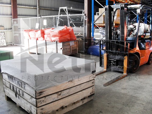 Pallet Fruit-Bin Covers; 90% Grey Shade-cloth, Fabricated; Bale of 25 - Picture 6 of 7