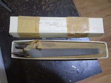Box Of 12 NOS 6" Mill Bastard Metal Files Good Quality Import Great Price
