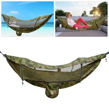 440lbs Portable Camping Hammock Tent Mosquito Net Hanging Bed Outdoor Ultralight