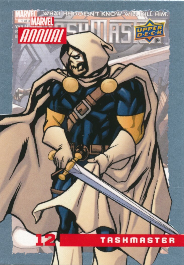 #12 TASKMASTER (2017) 2016 Upper Deck Marvel Annual
